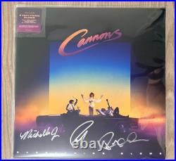 CANNONS signed vinyl album EVERYTHING GLOWS MICHELLE JOY, PAUL & RYAN