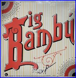 CHEECH & CHONG Big Bambu Vinyl LP + Rolling Paper ODE 1st Pressing 1972 SIGNED