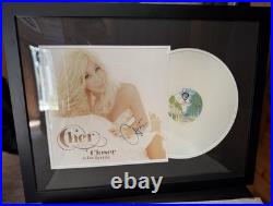 CHER RARE Signed Vinyl Album Closer To The Truth Authenticated In Frame CHER RARE Signed Vinyl Album Closer To The Truth Authenticated In Frame