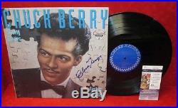 CHUCK BERRY Signed Autograph LP Record Vinyl Album Cover Missing Berries JSA