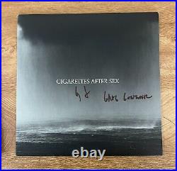 CIGARETTES AFTER SEX signed vinyl album CRY GREGORY GONZALEZ 2