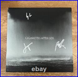 CIGARETTES AFTER SEX signed vinyl album CRY GREG, RANDY & JACOB