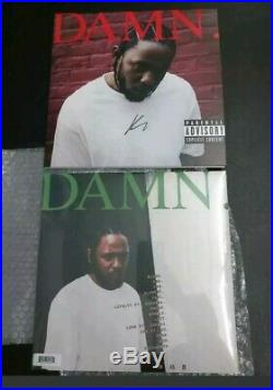 COA 8 albums KENDRICK LAMAR SIGNED CD VINYL set lot collection original Hip Hop