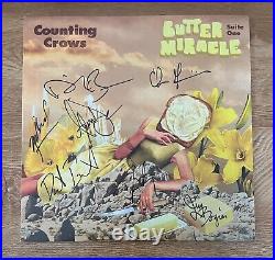 COUNTING CROWS signed vinyl album BUTTER MIRACLE ADAM DURITZ