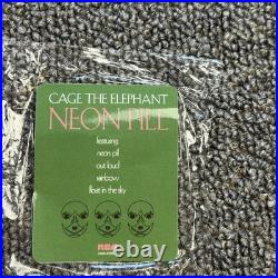 Cage the Elephant FULL BAND Signed Autographed NEON PILL Vinyl Record Album