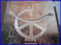 Carcass Heartwork EU Original Vinyl LP 1993 Signed Copy