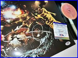 Carlos Santana Signed Lp Vinyl Album Psa/dna Coa Autographed