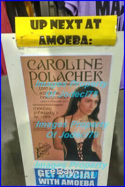 Caroline Polachek Signed PANG Album on Gold Swirl Vinyl PROOF JSA Chairlift
