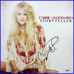 Carrie Underwood Signed Storyteller Album Cover With Vinyl PSA/DNA #AC43035