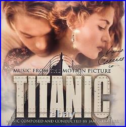 Celine Dion Signed Autographed Vinyl Album Lp Titanic Soundrack Lp Beckett Bas