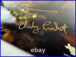Charley Crockett Signed Welcome To Hard Times Vinyl Record Album Gold Auto