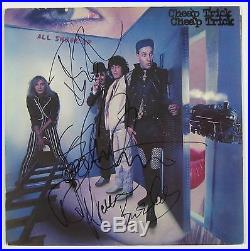 Cheap Trick All Shook Up Fully Group Signed Autograph Record Album JSA Vinyl