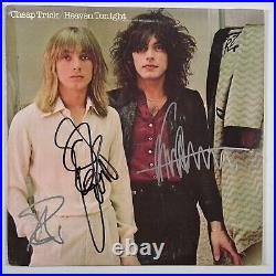 Cheap Trick JSA Signed Autograph Album Record Vinyl Heaven Tonight