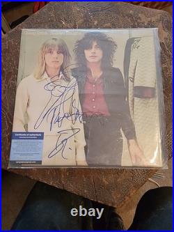 Cheap Trick Robin, Rick & Tom Signed Autographed Vinyl Album Lp +jsa Coa