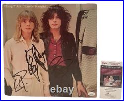 Cheap Trick Signed Heaven Tonight Vinyl Album Record x3 Rick Tom Robin JSA COA