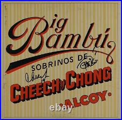 Cheech and Chong Signed Autograph Record Album JSA Vinyl Big Bambu