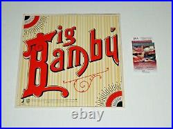 Cheech and Chong signed Big Bambu Album Record Vinyl LP JSA Witness #WPP577620