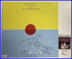 Childish Gambino Signed Vinyl Kauai JSA COA Donald Glover Album Lp Record Proof