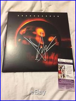 Chris Cornell Soundgarden Superunknown Black Hole Sun Jsa Signed Vinyl Album Coa