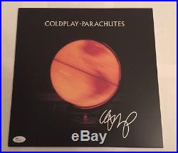 Chris Martin Signed Coldplay Parachutes Album Vinyl JSA #N11439 Auto