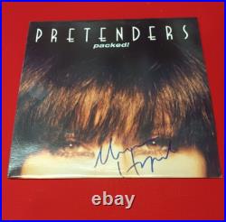 Chrissie Hyde The Pretenders PACKED Vinyl Album Signed Autographed BECKETT