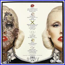 Christina Aguilera Signed Autograph Album Vinyl Record LP Bionic Beckett COA