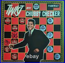 Chubby Checker Signed Vinyl LP Record Album Autographed JSA COA The Twist