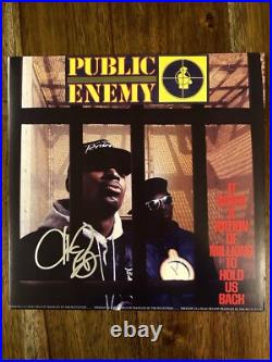 Chuck D'Public Enemy' Signed Vinyl Album It Takes A Nation Of Millions Beckett