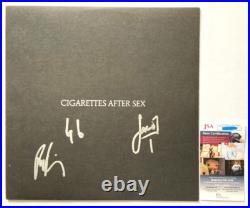 Cigarettes After Sex Band Signed Vinyl Album Cry 1. X Greg Gonzalez +2 Cas Jsa