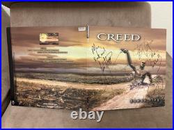Creed Human Clay Signed Vinyl LP Album Full Band Autographed Stapp Tremonti