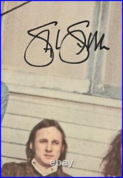 Crosby Stills And Nash Signed Album Vinyl LP Record David Crosby BSA COA