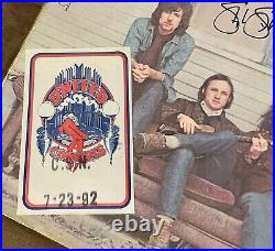 Crosby Stills And Nash Signed Album Vinyl LP Record David Crosby BSA COA