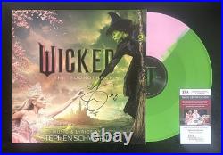 Cynthia Erivo Signed Wicked Movie Sountrack Vinyl Lp Record Album Jsa Coa