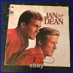 DEAN TORRENCE signed vinyl album JAN & DEAN COA 6