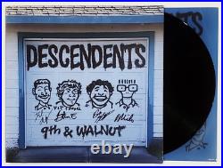 DESCENDENTS BAND SIGNED 9TH & WALNUT VINYL LP RECORD ALBUM With JSA CERT MILO