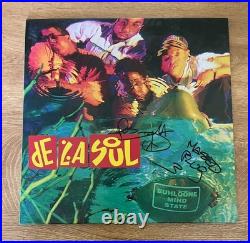 DE LA SOUL signed vinyl album BUHLOONE MINDSTATE