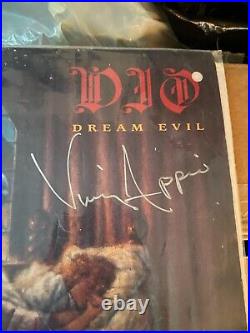 DIO JSA Signed Autograph Album Record Vinyl Dream Evil Vinny Appice Craig Goldy
