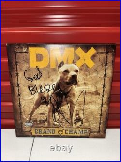 DMX Autographed Signed Grand Champ Vinyl Album JSA Letter COA EXACT PROOF