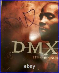 DMX Autographed Signed Its Dark And Hell Is Hot Vinyl Album JSA # S58516
