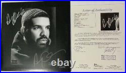 DRAKE Autographed Signed Authentic Scorpion Album Full Vinyl OVO +6 RARE JSA LOA