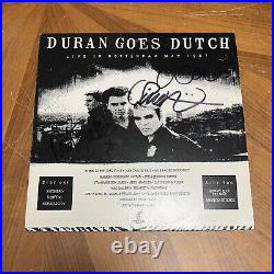 DURAN DURAN signed vinyl album DURAN GOES DUTCH SIMON, NICK & WARREN 1