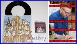 Dallas Green CITY AND COLOUR signed TEGAN & SARA 7 Vinyl Album JSA COA Rare