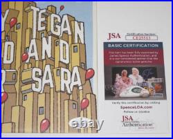 Dallas Green CITY AND COLOUR signed TEGAN & SARA 7 Vinyl Album JSA COA Rare