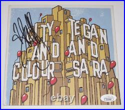 Dallas Green CITY AND COLOUR signed TEGAN & SARA 7 Vinyl Album JSA COA Rare