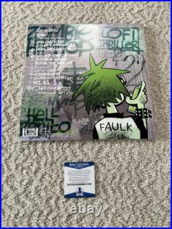 Damon Albarn Signed Gorillaz Self-titled Vinyl Record Album Beckett F17000