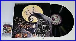 Danny Elfman Sarandon Signed Autograph Nightmare Vinyl Record Album Lp +jsa Coa