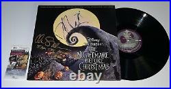 Danny Elfman Sarandon Signed Autograph Nightmare Vinyl Record Album Lp +jsa Coa