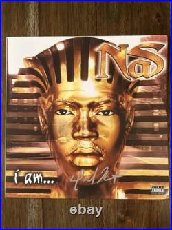Danny Hastings'Nas' Album Photographer Signed Vinyl Album'I Am.' Wu-Tang Clan