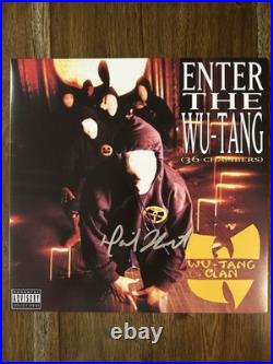Danny Hastings'Wu-Tang Clan' Photographer Signed Vinyl Album'36 Chambers