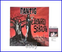 Danzig Signed Autographed Deth Red Sabaoth Vinyl Record Album JSA COA Misfits